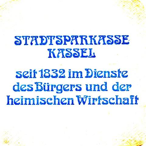 kassel ks-he sparkasse 1a (quad185-seit 1832-blau) 